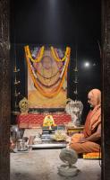 Jalabhisheka and Shodashopachara Puja by HH Swamiji on Samaradhana Divasa of HH Shrimat Pandurangashram Swamiji. SCM-Karla.(16 June 2026)